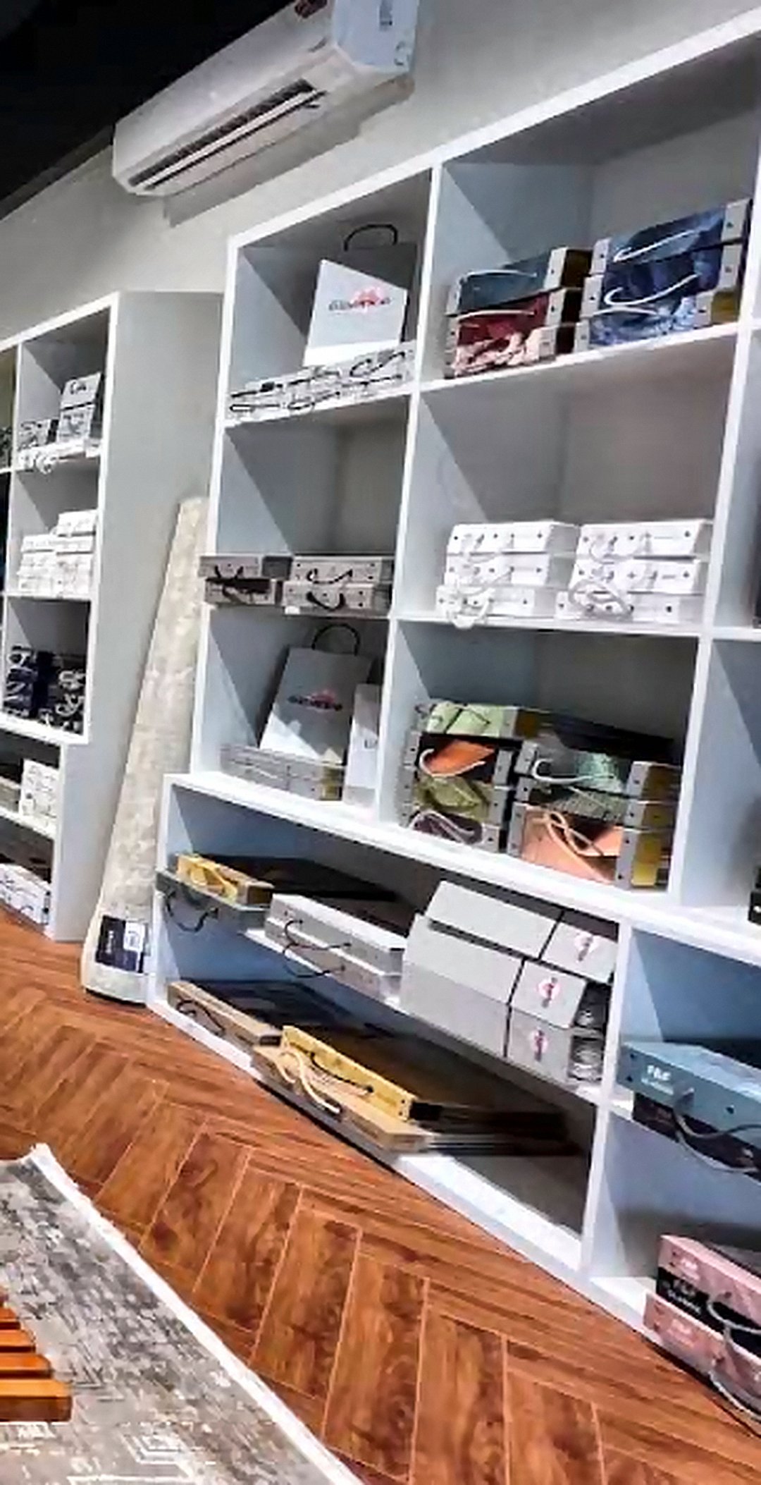 Curtain rods, finials and track hardware displayed at Opulence Decor in Goregaon West