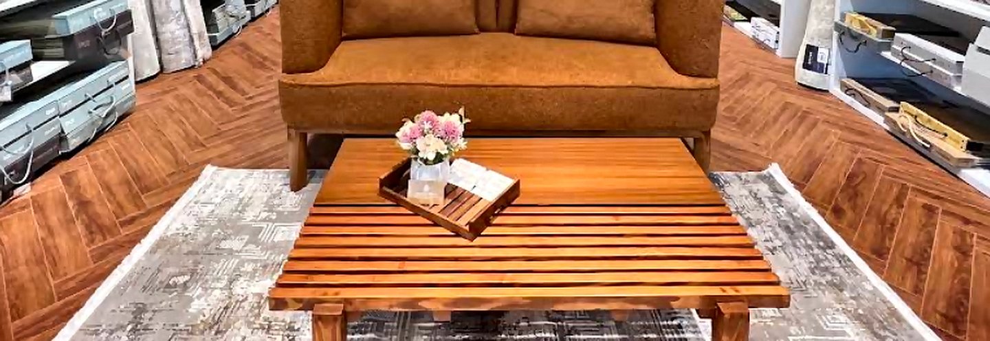 Herringbone wooden flooring laid in the Opulence Decor showroom in Mumbai